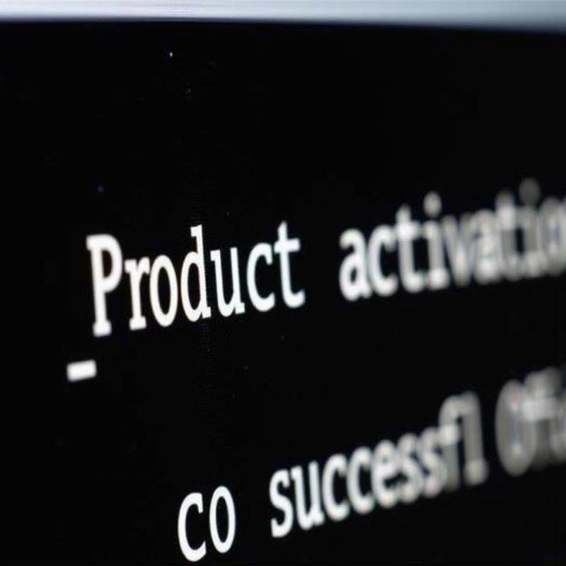 Hình ảnh thông báo Product activation successful sau khi kích hoạt Office 365 bằng CMD thành công