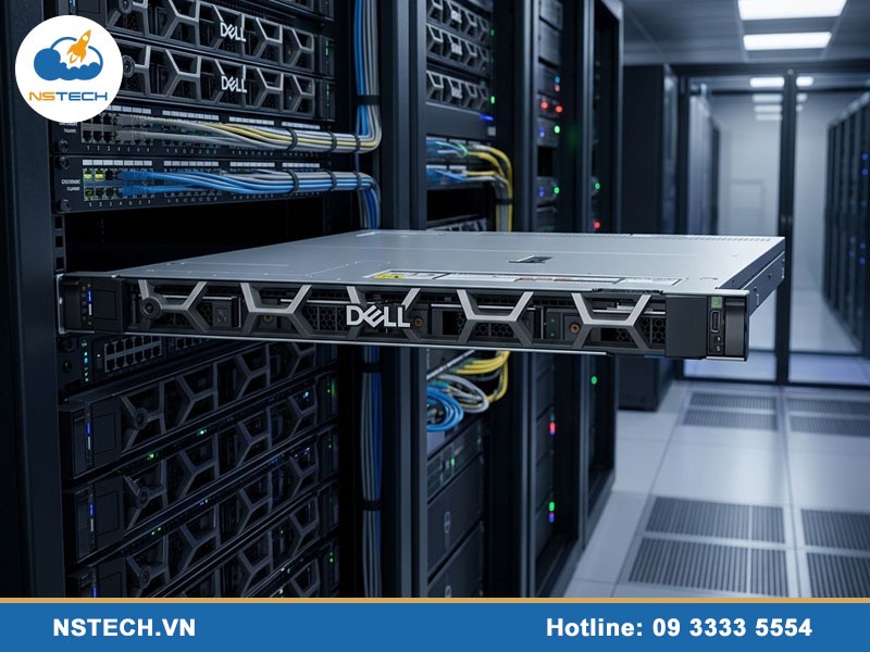 Giá máy chủ Dell PowerEdge R660XS 8x2.5" tại NSTECH bao nhiêu?