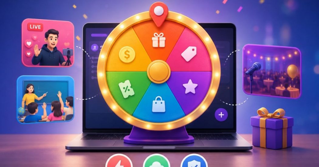 Tạo vòng quay may mắn miễn phí cho livestream, lớp học và sự kiện chỉ trong 30 giây